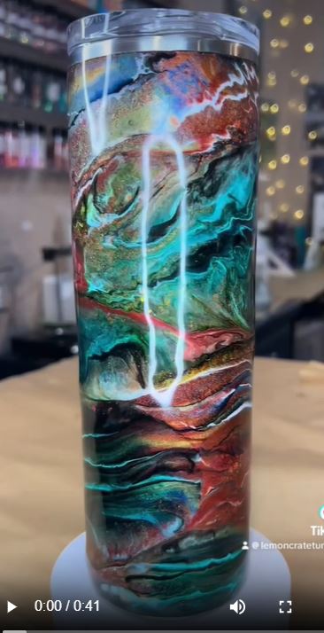 30 oz. Hogg Straight Skinny Tumbler π Western Mashup