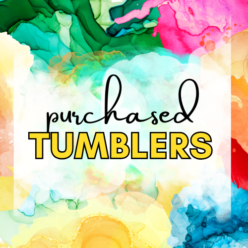 Gallery of Purchased Tumblers