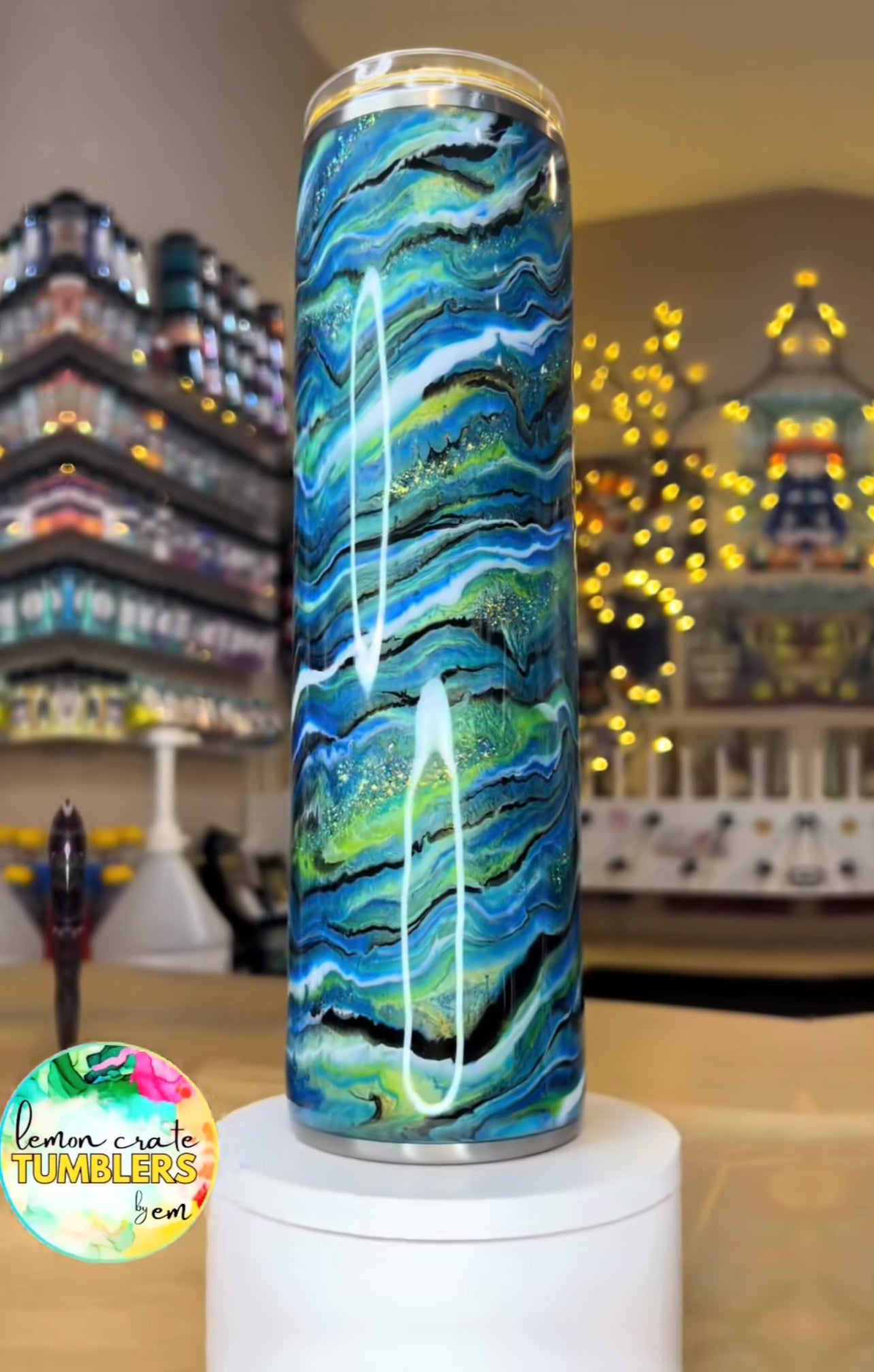 32 oz. Plump [Tipsy Magnolia] 🌳 Green River Blurred Lines