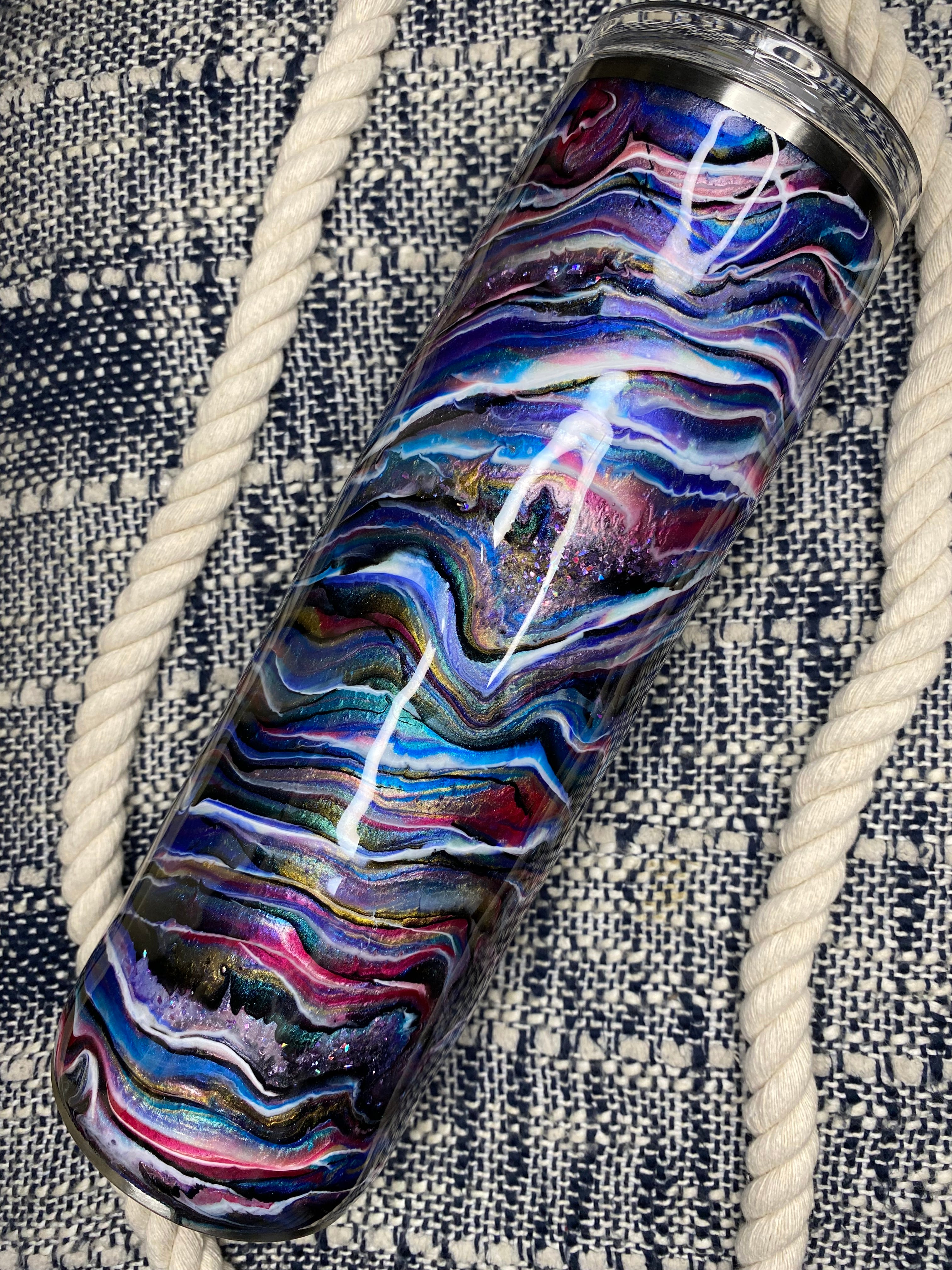 30 oz. Straight Skinny (RAINBOW MINUS ONE Blurred Lines)