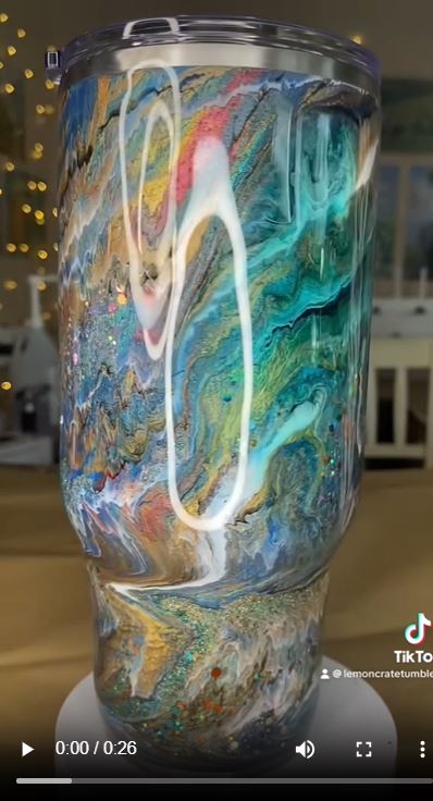 32 oz. “True 32” Tipsy Magnolia Tumbler 🍁 Western Mashup