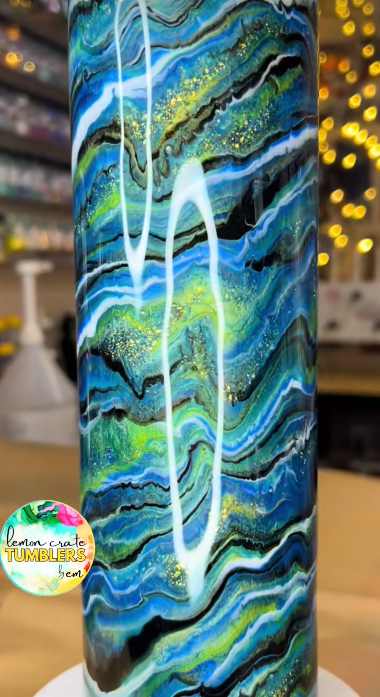 32 oz. Plump [Tipsy Magnolia] 🌳 Green River Blurred Lines