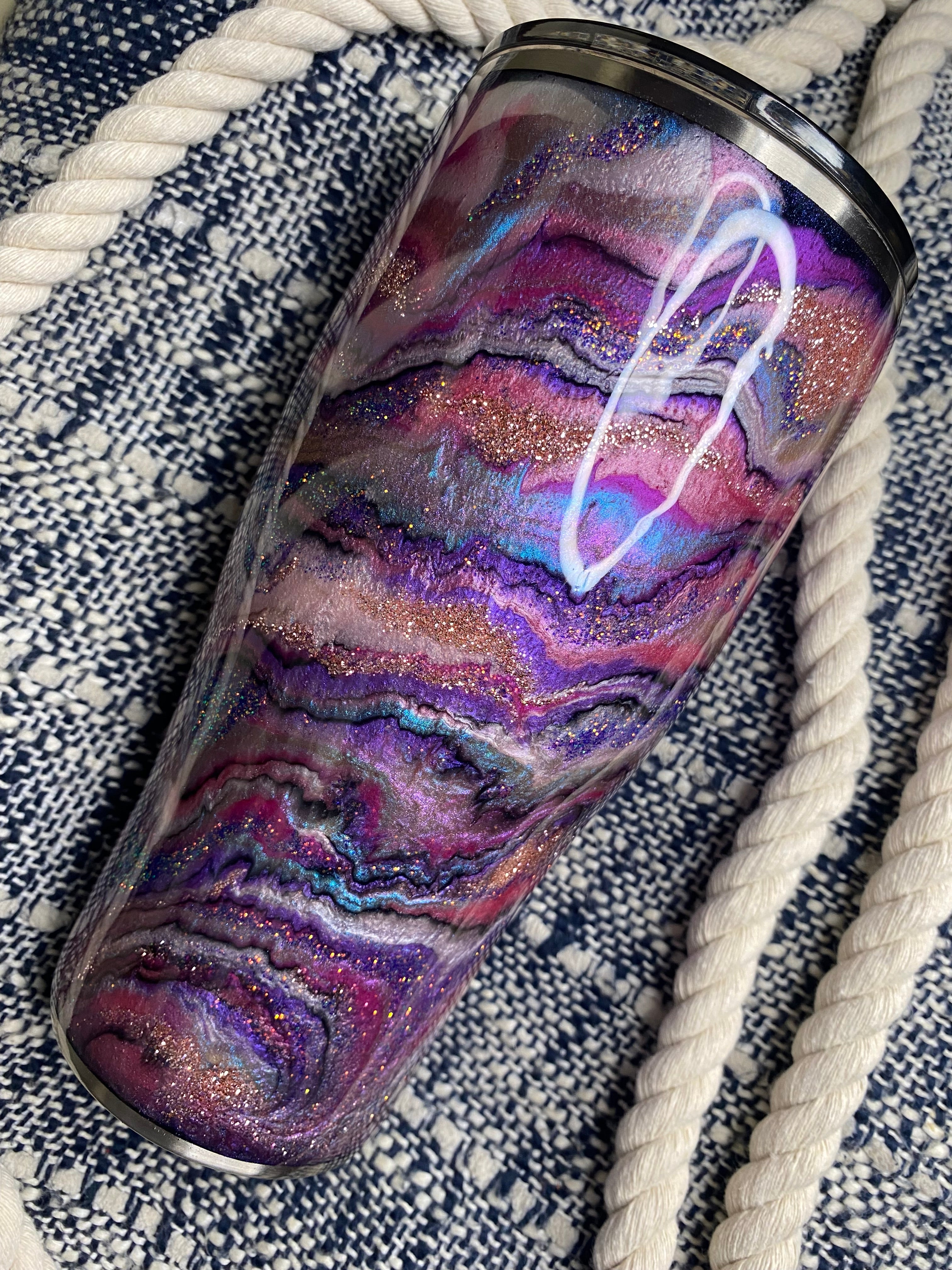 12. 24 oz. Modern Curve (COTTON CANDY Blurred Lines)