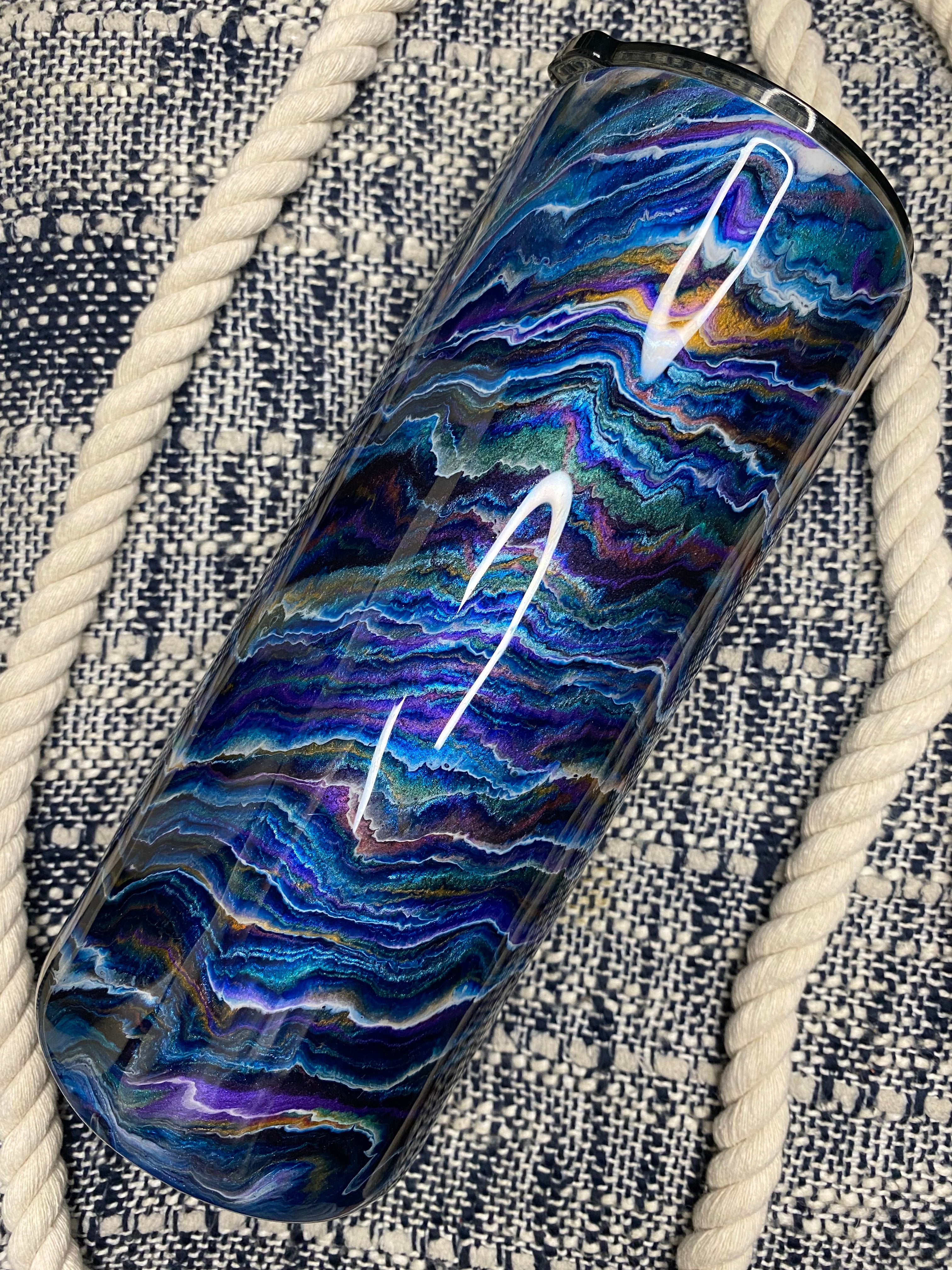 42. 30 oz. Fatty (RAINBOW WAVES Blurred Lines)