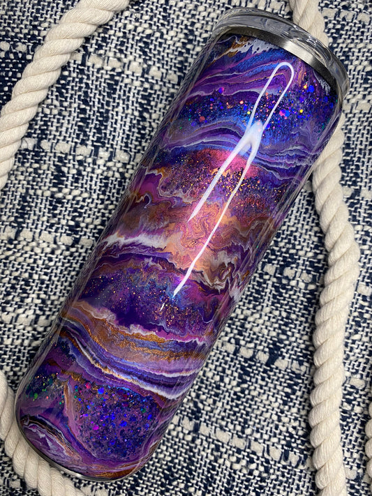 20 oz. Straight Skinny (PURPLE SUNSET Lemon Goose)