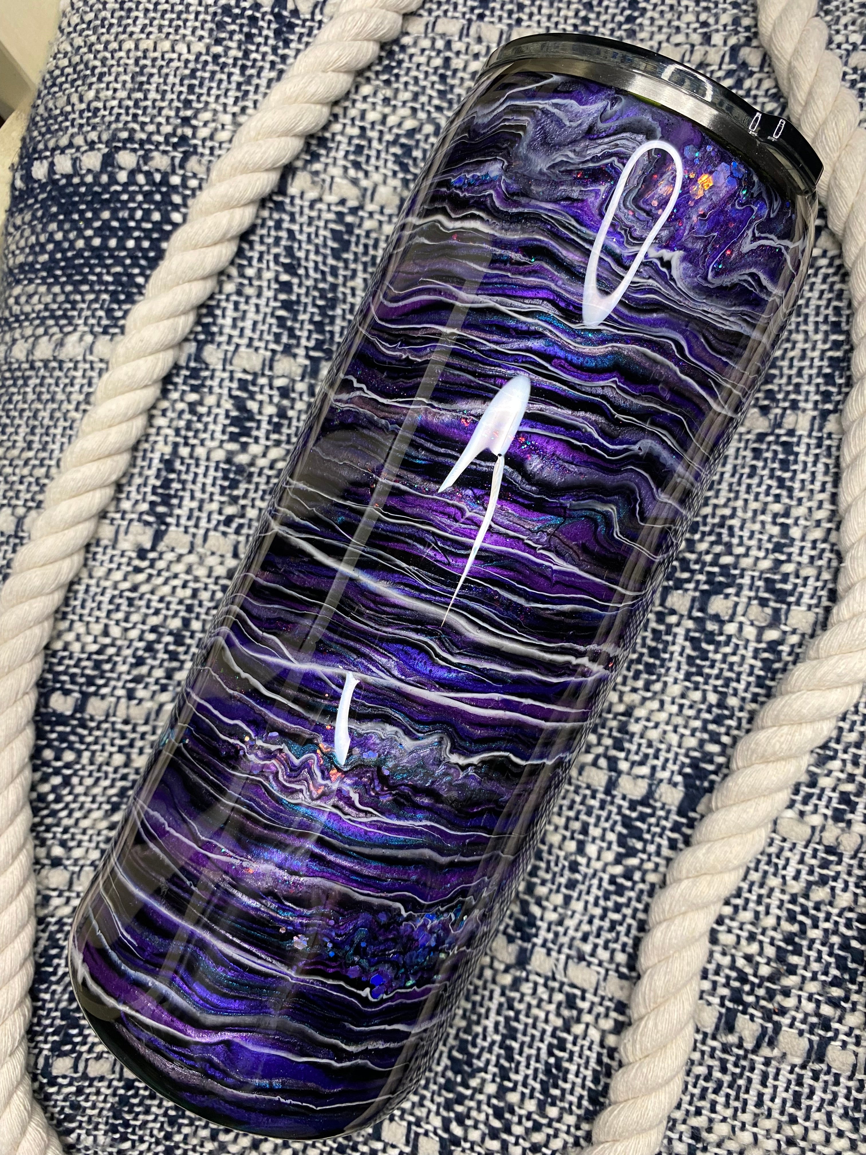 39. 30 oz. Fatty (INDIGO ORCHID Blurred Lines)