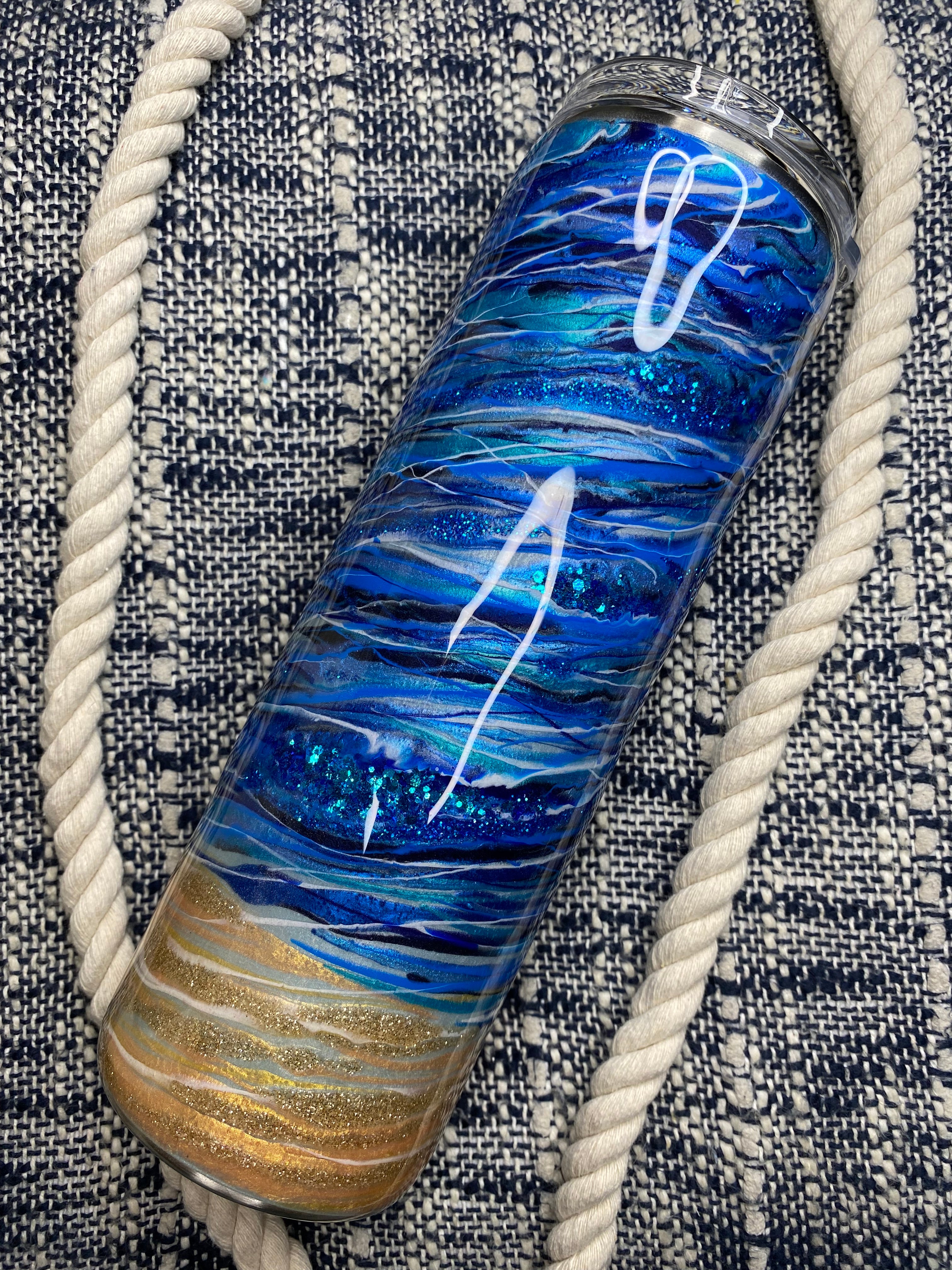 20. 30 oz. Straight Skinny (SALT WATER & SUNSHINE Blurred Lines)