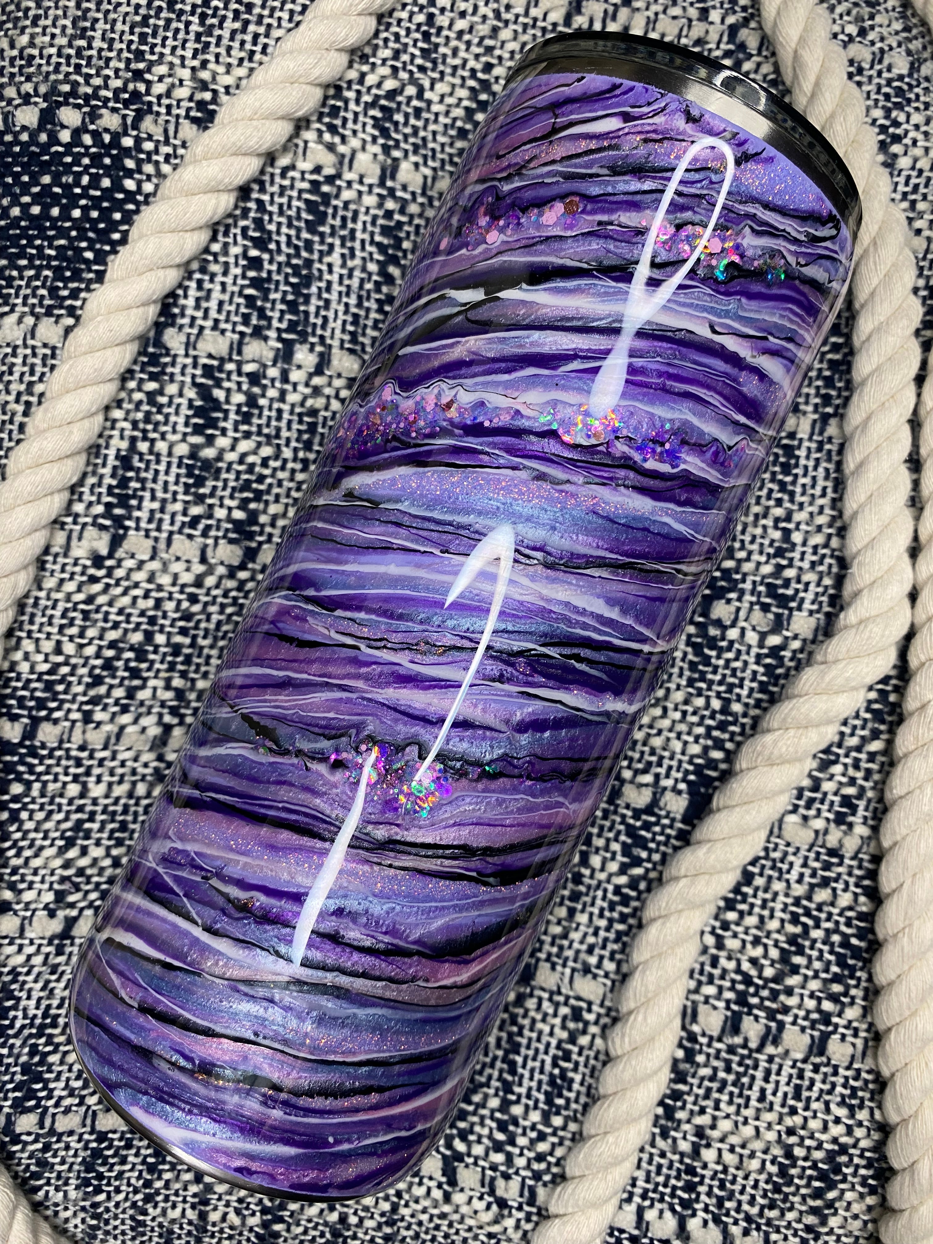 38. 30 oz. Fatty (VIOLET HUES Blurred Lines)