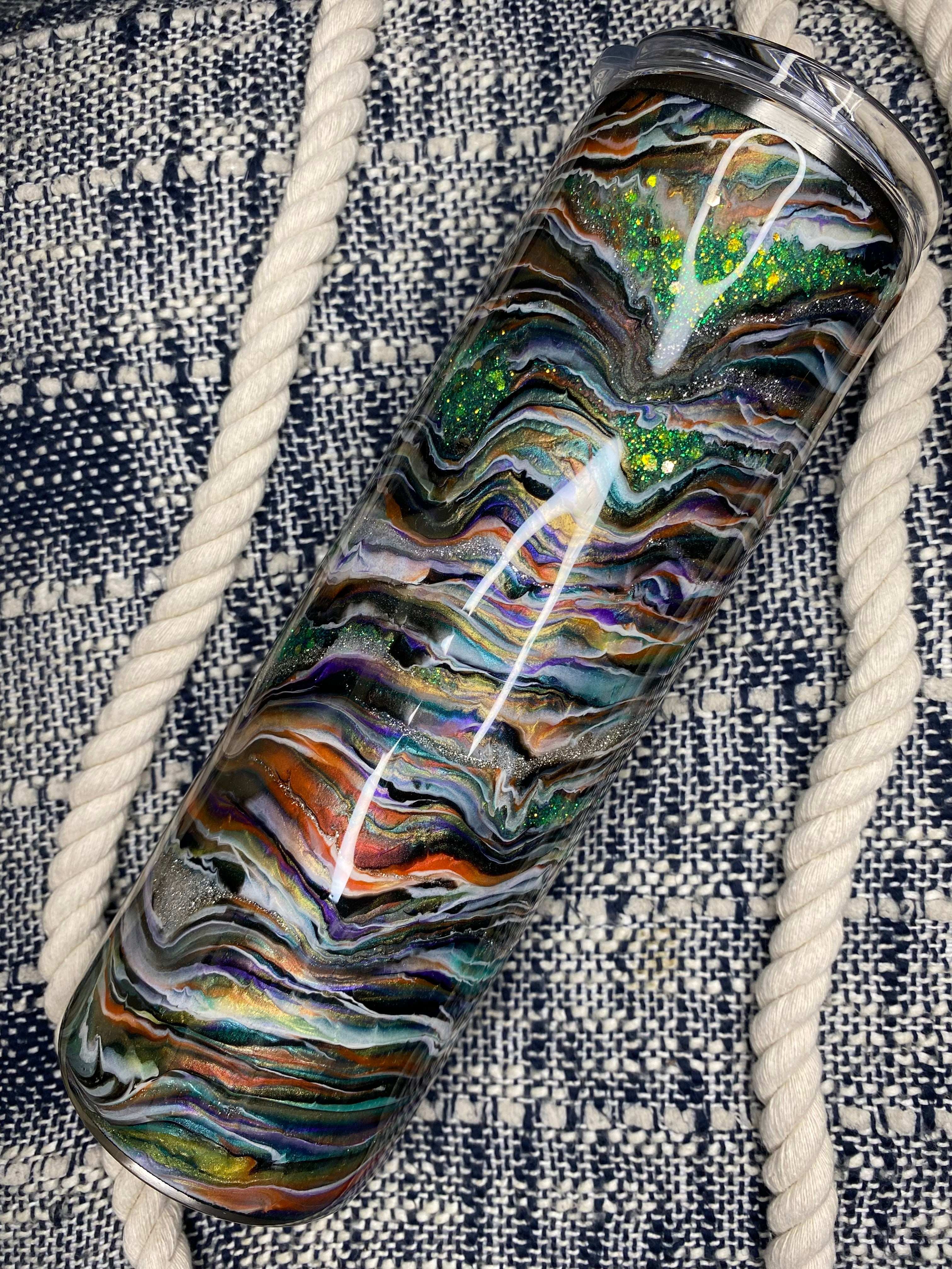 30. 30 oz. Straight Skinny (SPOOKY Blurred Lines)