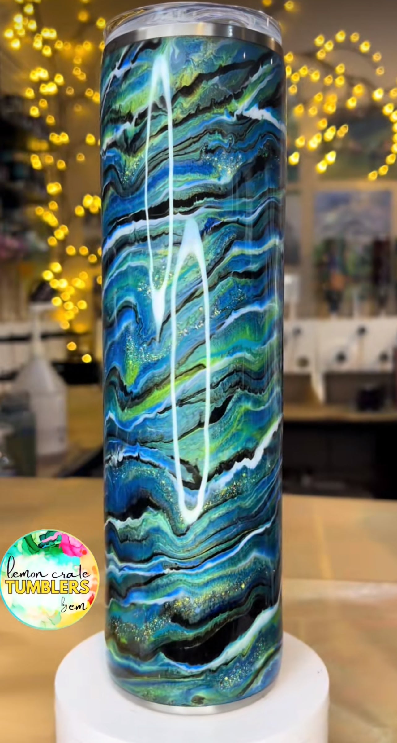 32 oz. Plump [Tipsy Magnolia] 🌳 Green River Blurred Lines