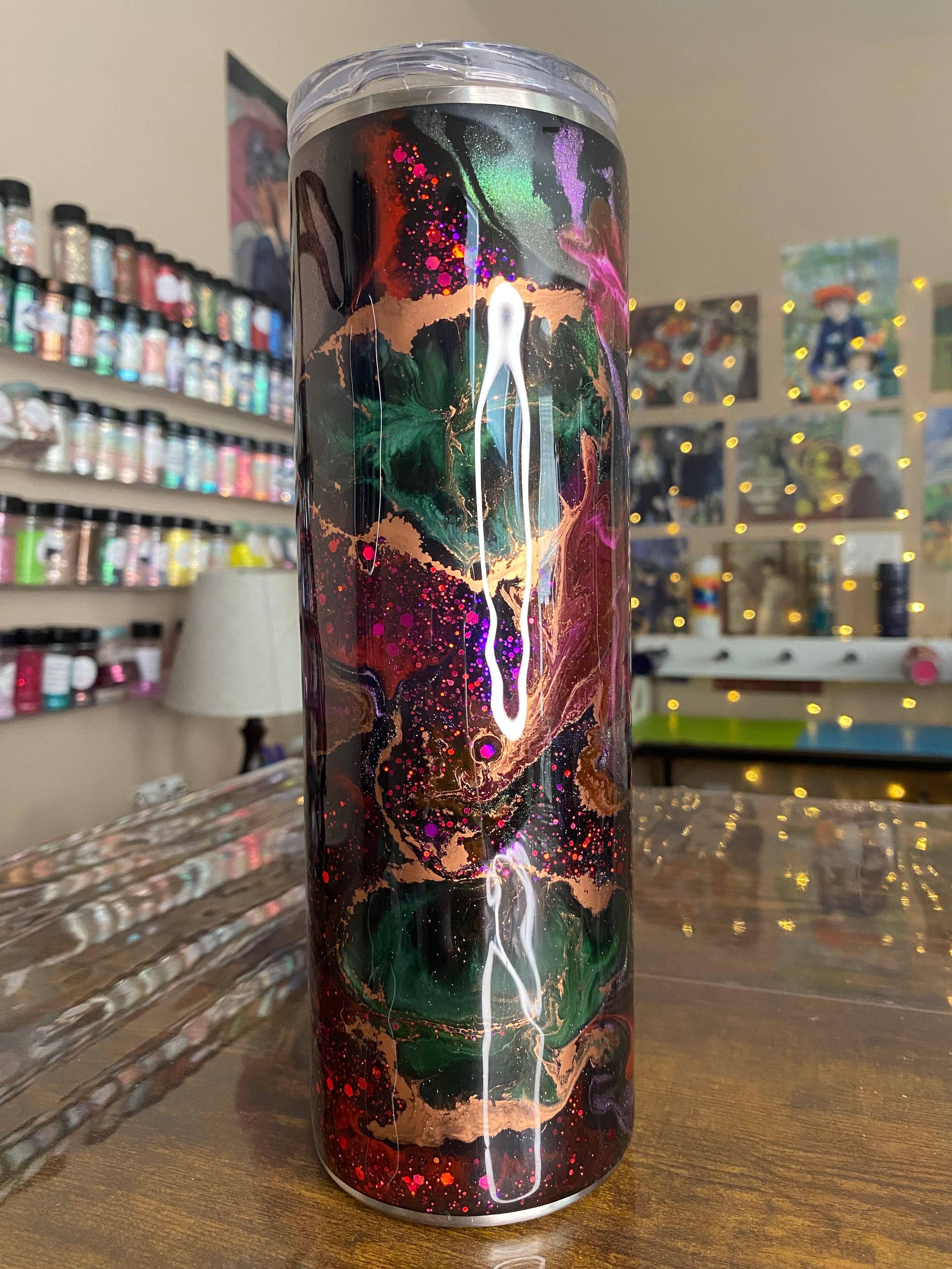 30 oz. Straight Skinny - Jewel Toned PGS Suspension