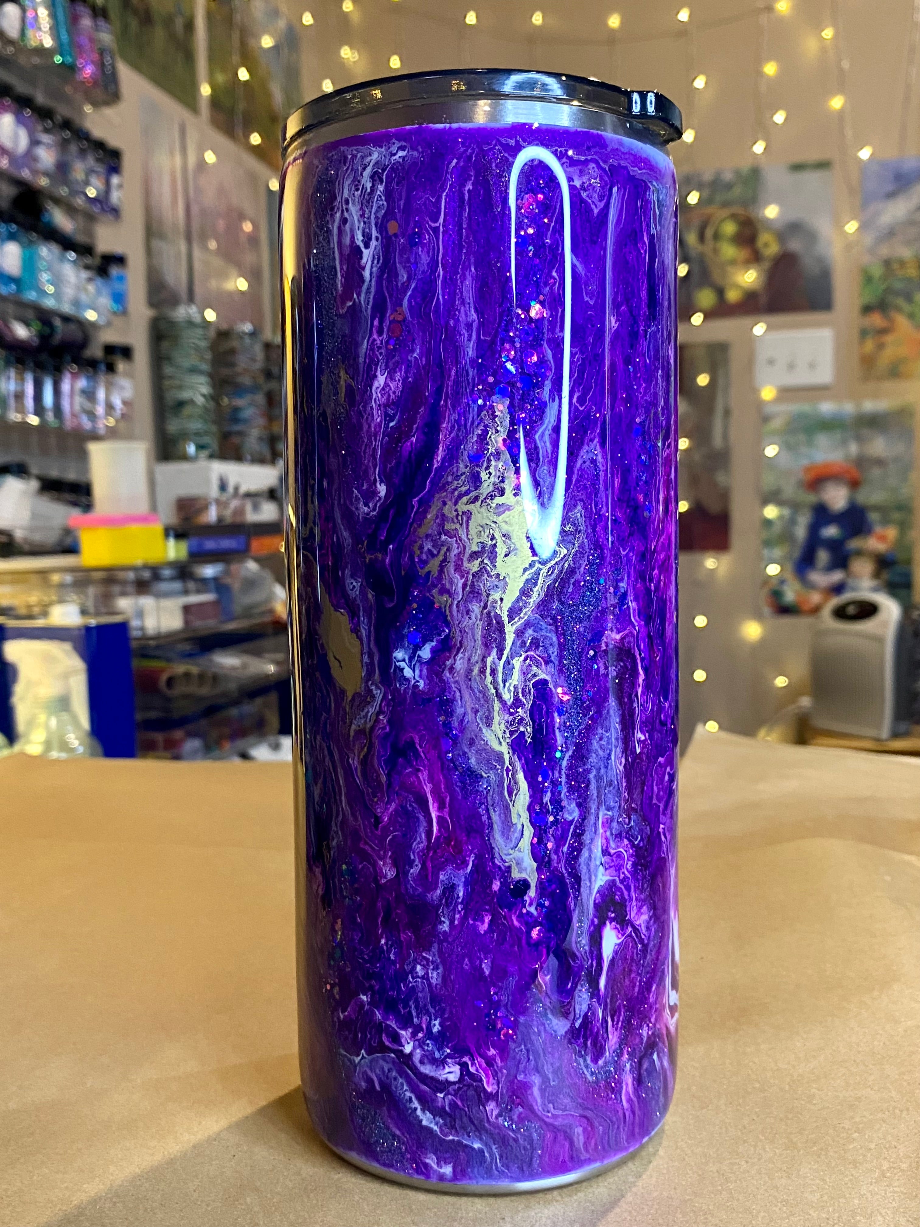 30 oz. Fatty Tumbler - Purple & Gold Waymaker