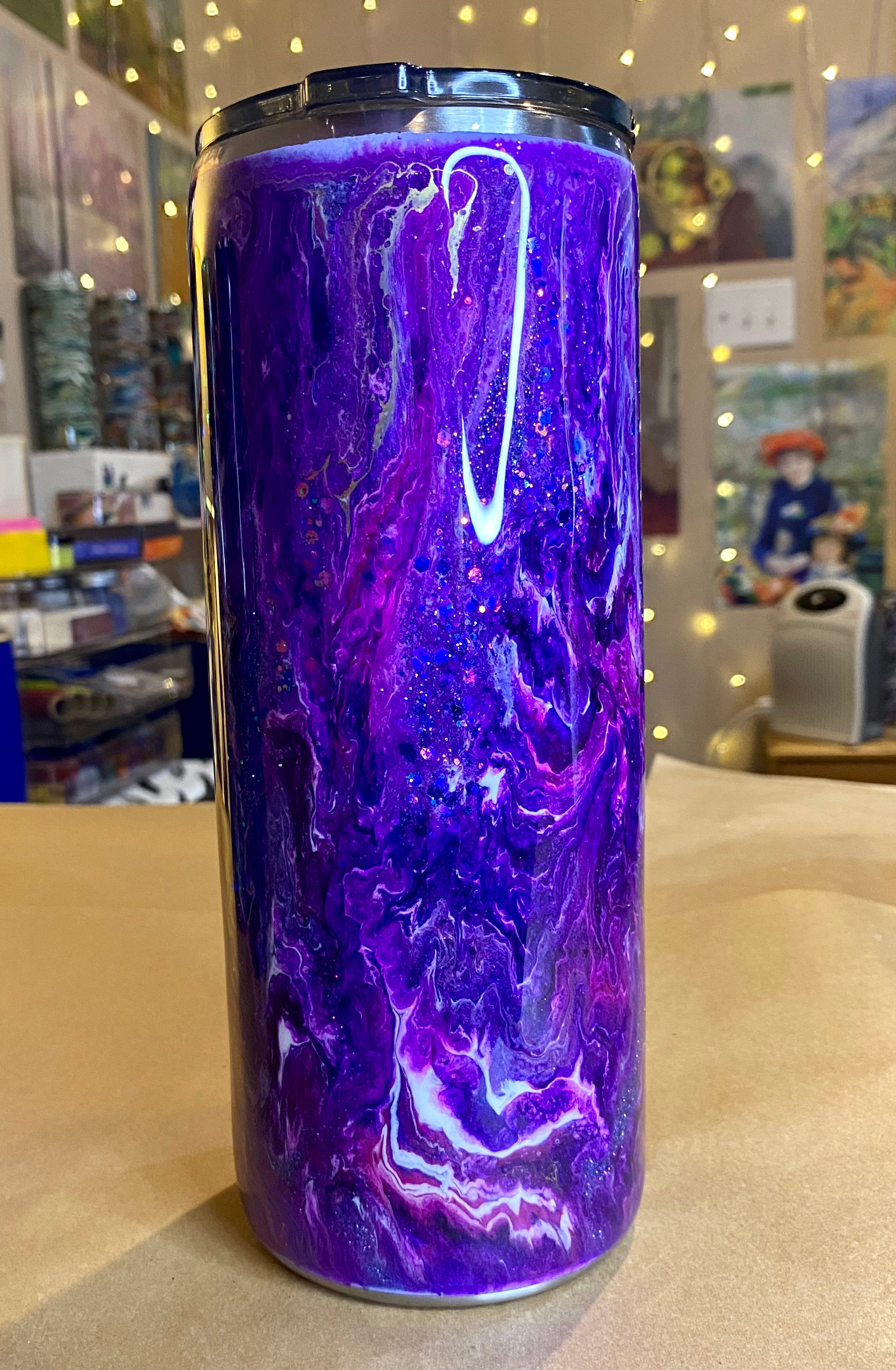 30 oz. Fatty Tumbler - Purple & Gold Waymaker