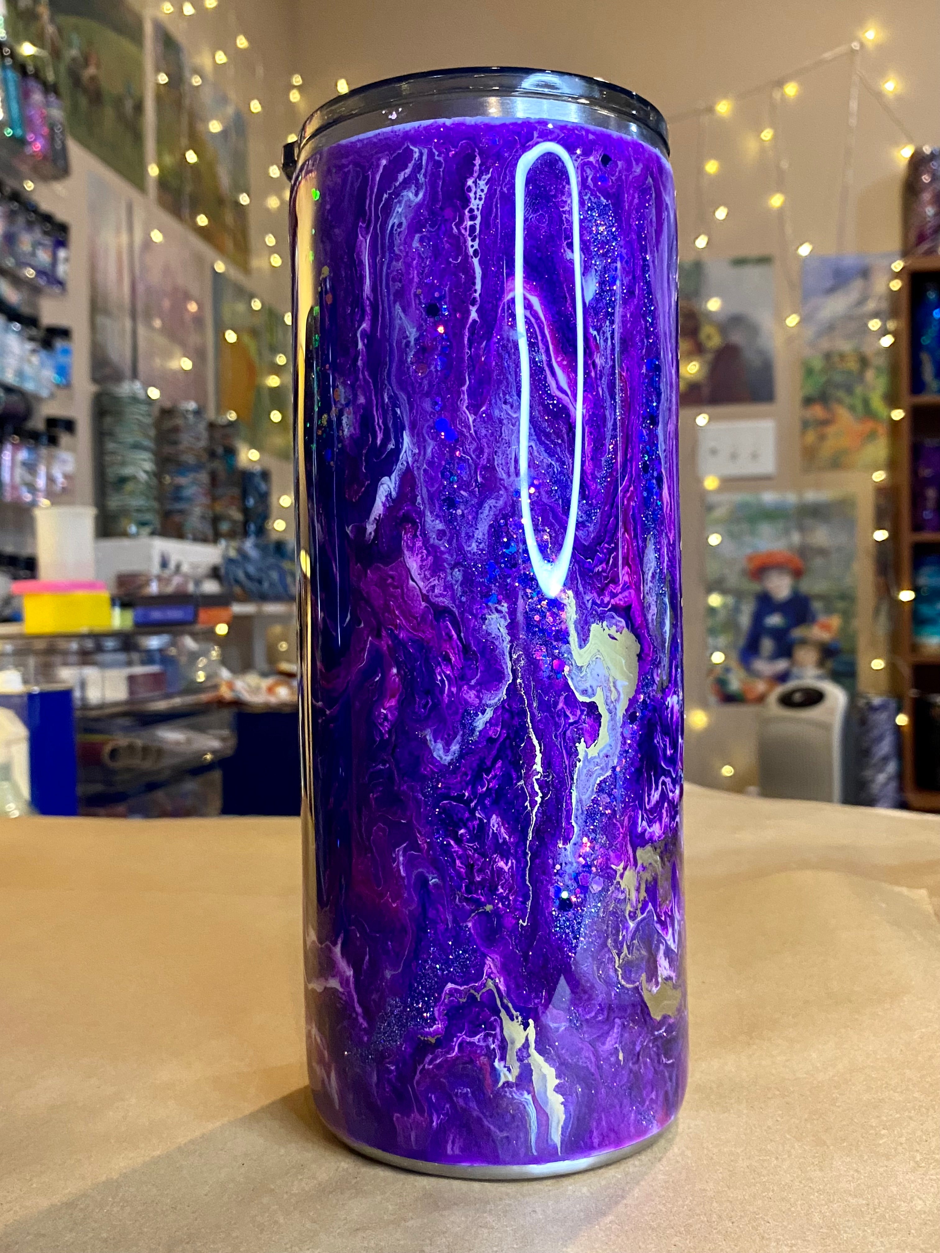 30 oz. Fatty Tumbler - Purple & Gold Waymaker