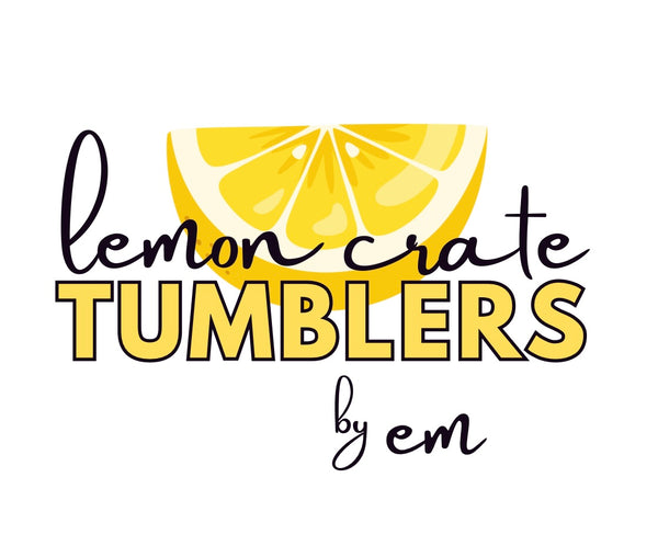 Lemon Crate Tumblers