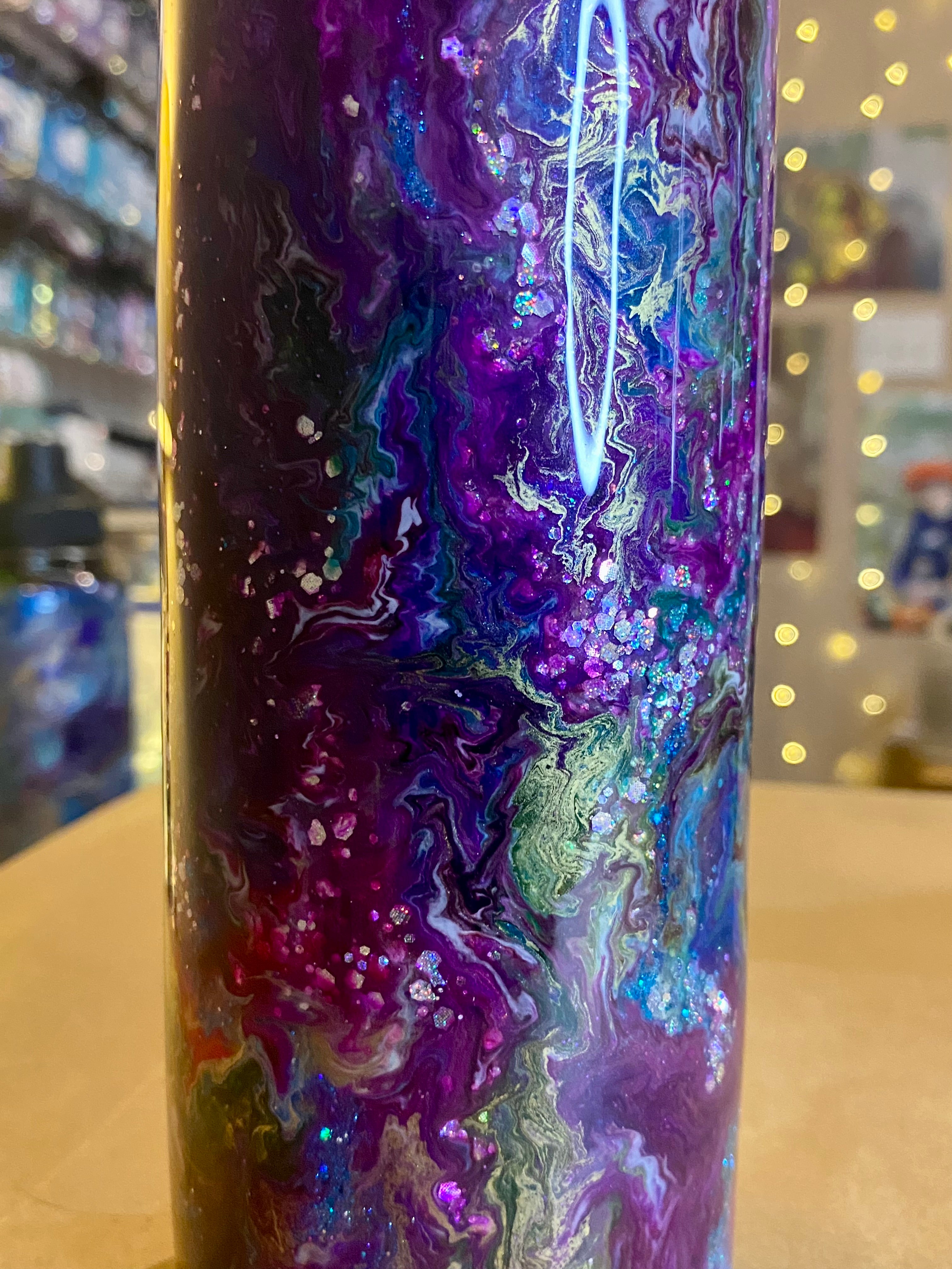20 oz. Straight Skinny Tumbler - Purple/Multi Waymaker