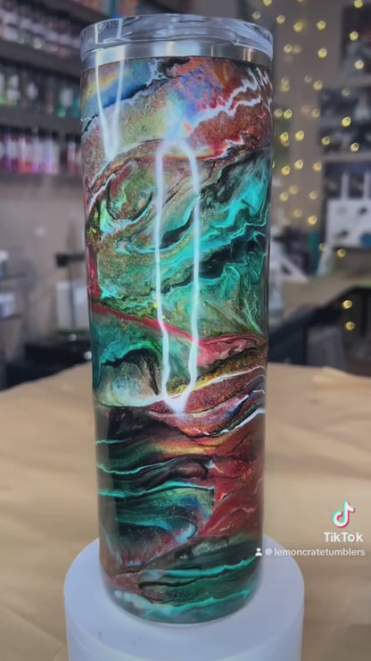 30 oz. Hogg Straight Skinny Tumbler 🍁 Western Mashup